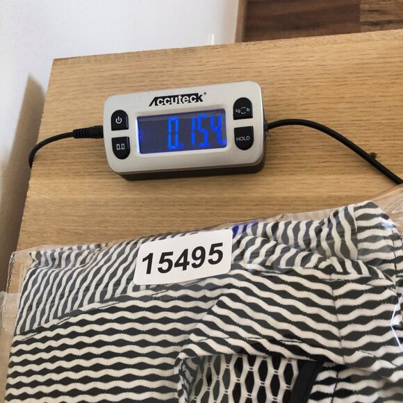 Kasper Jacket Womens 6 Black White Striped Zip Pockets 3/4 Sleeve Stretch Knit - Picture 11 of 11